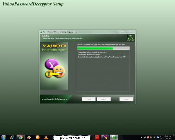 YahooPasswordDecryptor - ph8 - Hack-uri windows